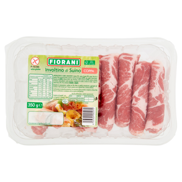 Fiorani Involtino di Suino Coppa 350 g
