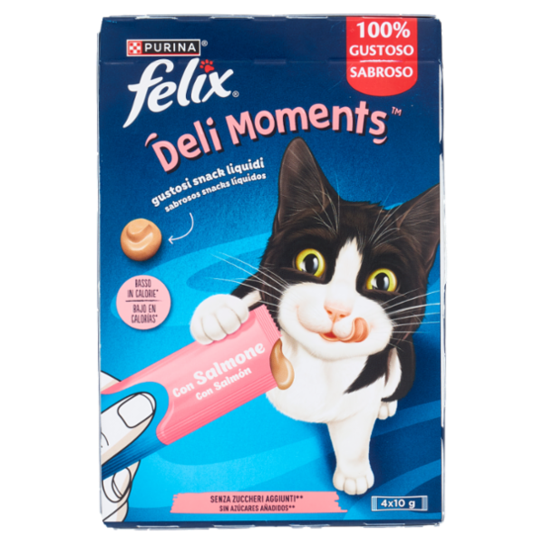FELIX Deli Moments con Salmone 4 x 10 g