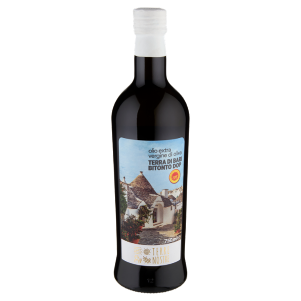 Terre Nostre olio extra vergine di oliva Terra di Bari Bitonto DOP 750 ml