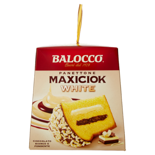 Balocco Panettone Maxiciok White 800 g