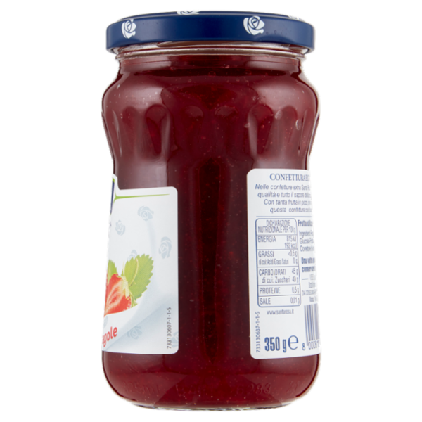 Santa Rosa Confettura Fragole 65% 350 g