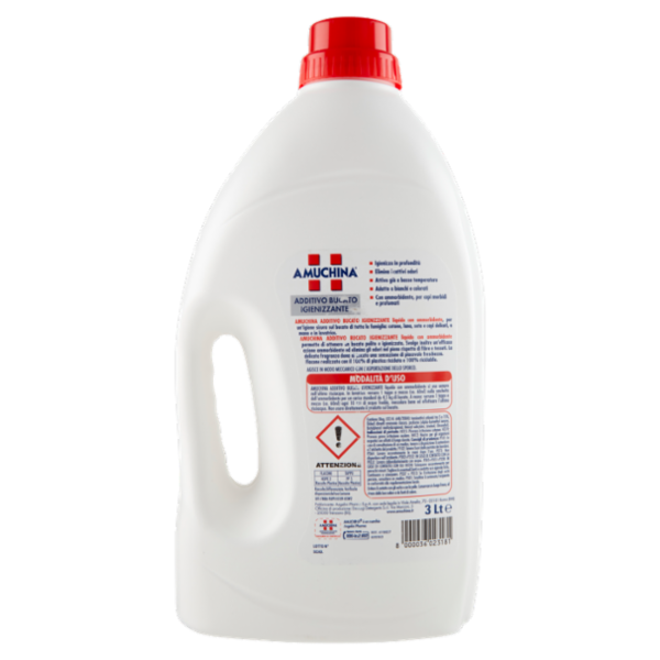 Amuchina Additivo Bucato Igienizzante con Ammorbidente 3 L