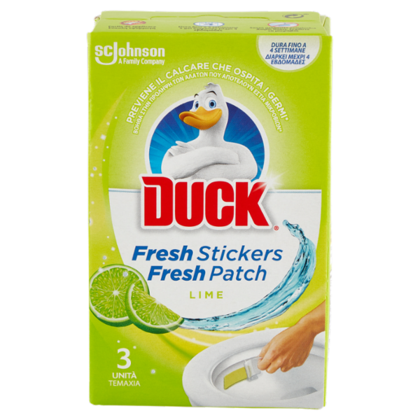 Duck Fresh Stickers Lime, 3 pz