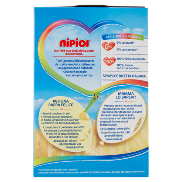 nipiol Semini Pastina 300 g