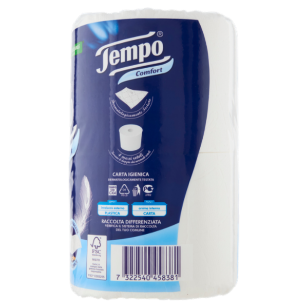 Tempo Comfort Maxi Rotoli 4 pz