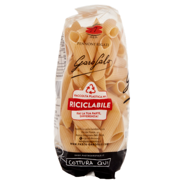 Garofalo Pennoni Rigati 77 Pasta di Gragnano IGP 500 g