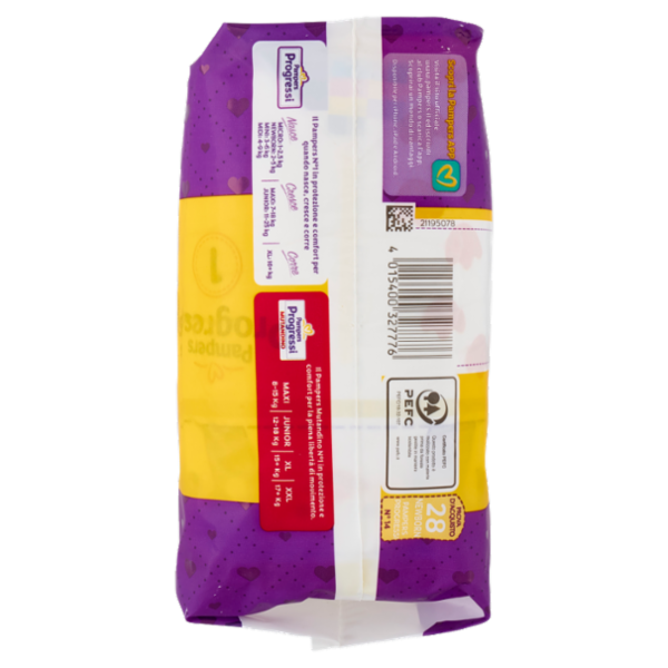 Pampers Progressi Newborn 28 pz
