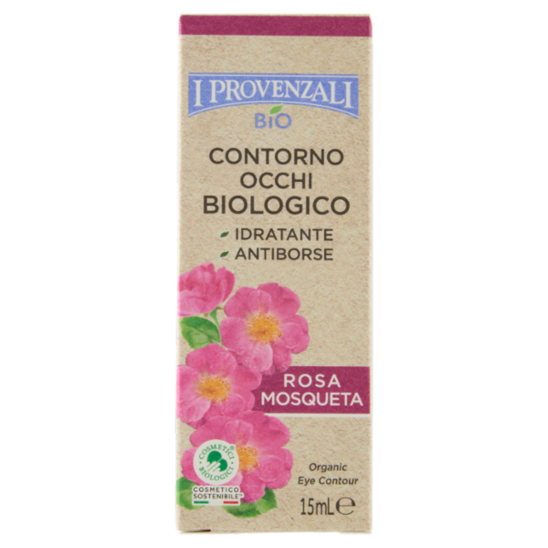 I Provenzali Bio Contorno Occhi Biologico Rosa Mosqueta 15 mL