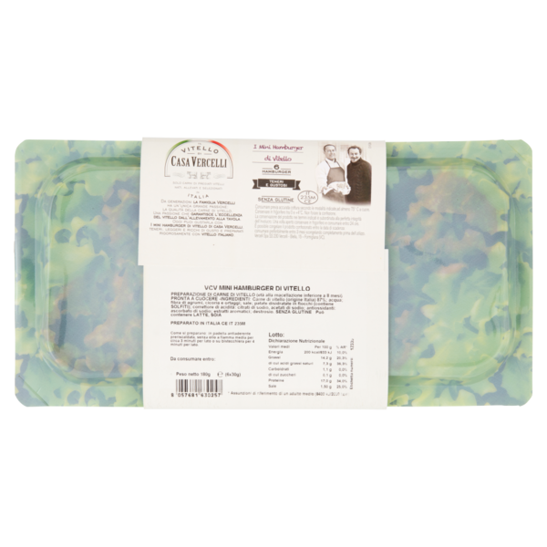 Il Vitello di Casa Vercelli i Mini Hamburger di Vitello 6 x 30 g