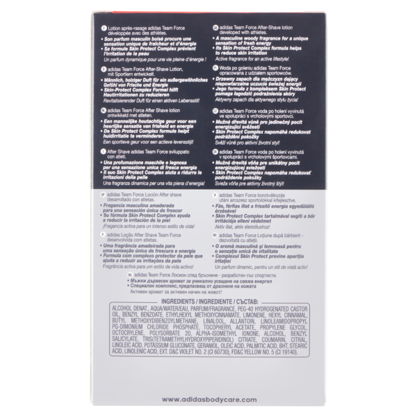 adidas Team Force After-Shave Revitalising 100 ml