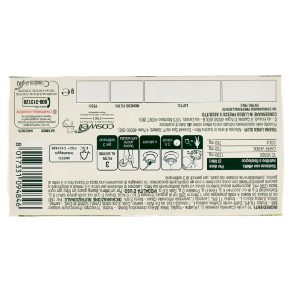 L'Angelica Le Tisane Linea Slim Active 18 Filtri 34,2 g