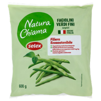 Selex Natura Chiama Fagiolini Fini Surgelati 600 g
