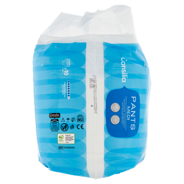 Consilia Mutandine Assorbenti Pants Misura Medium 10 pezzi