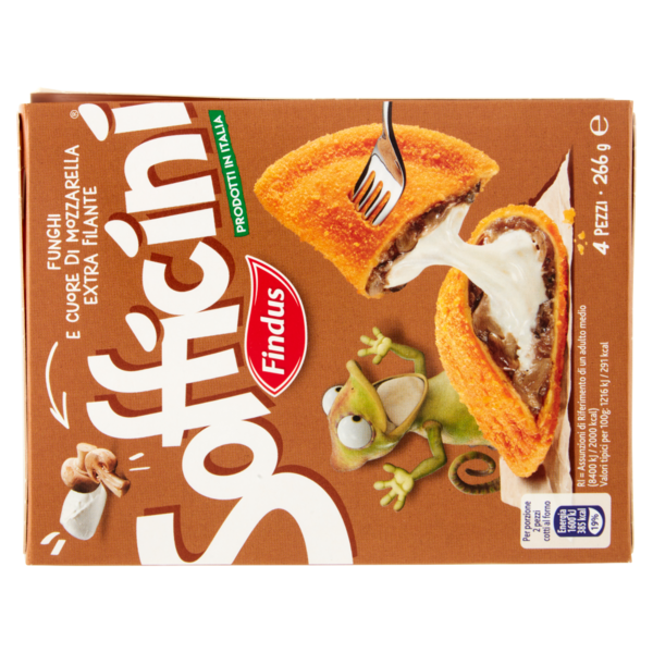 Sofficini Findus 4 Sofficini Funghi Più Mozzarella 266 g