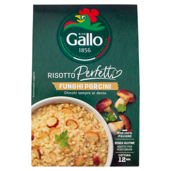 Riso Gallo Risotto Perfetto Funghi Porcini 175 g