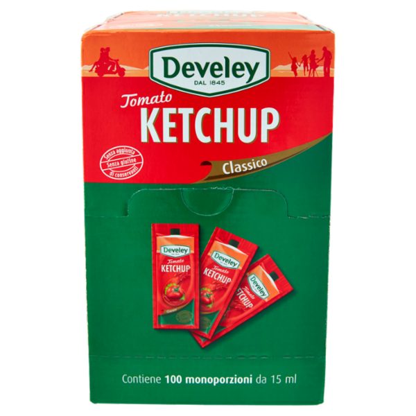 Develey Tomato ketchup classico 100 x 15 ml