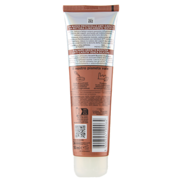 Elvive Growth Booster Balsamo Anti-Caduta, per Capelli Tendenti a Caduta e Rottura, 150 ml