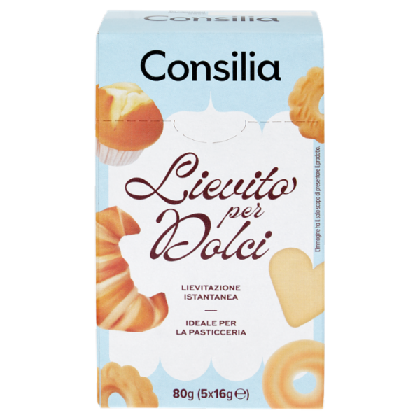 Consilia Lievito per Dolci 5 x 16 g