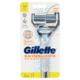 Gillette Rasoio da Uomo SkinGuard Sensitive Manico + Lamette di Ricambio, 2 Ricariche