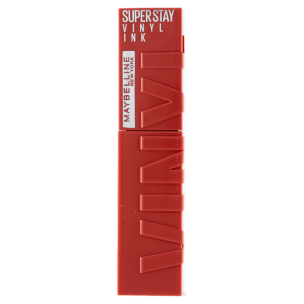 Maybelline New York Rossetto a Lunga Tenuta Effetto Vinilico Superstay Vinyl Ink 105 Golden