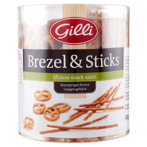 Gilli Brezel & Sticks Sfiziosi snack salati 300 g