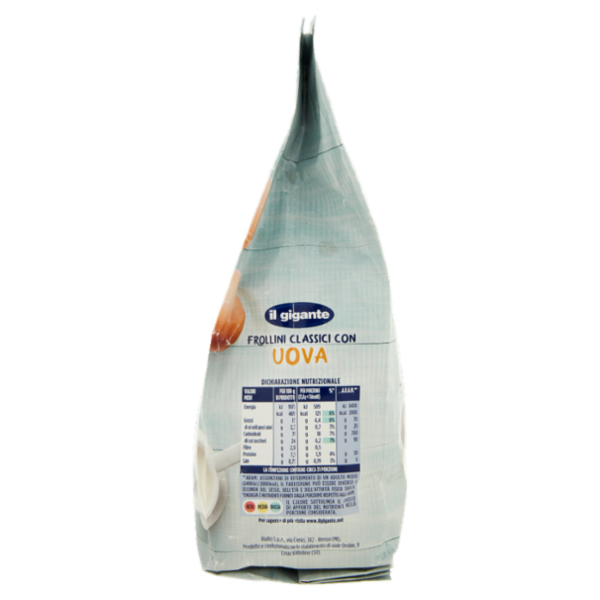 IL GIGANTE Frollini Classici con Uova 800 g