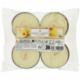 Aladino Maxi Tealight Profumazione Gelsomino; Vaniglia 4 Pezzo