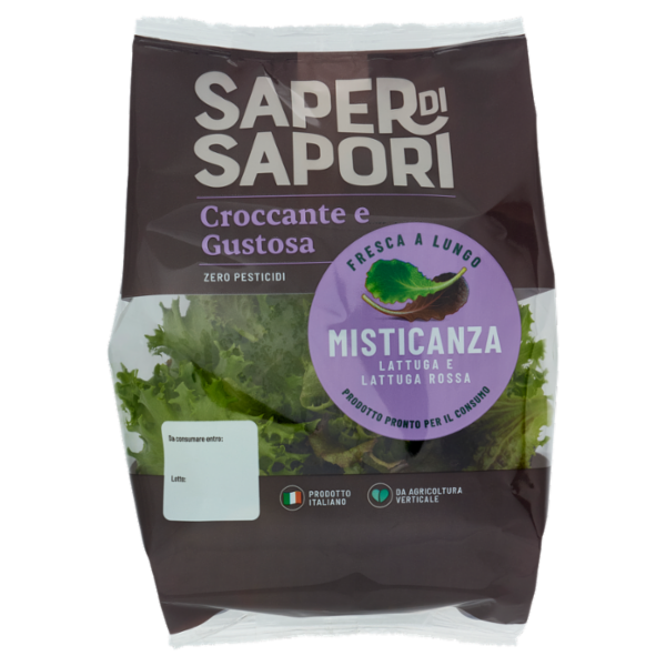 Selex Saper di Sapori Misticanza Lavata e Pronta per il Consumo 100 g