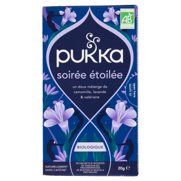 pukka night time Organic 20 Bustine di Miscela per Infuso 20 g