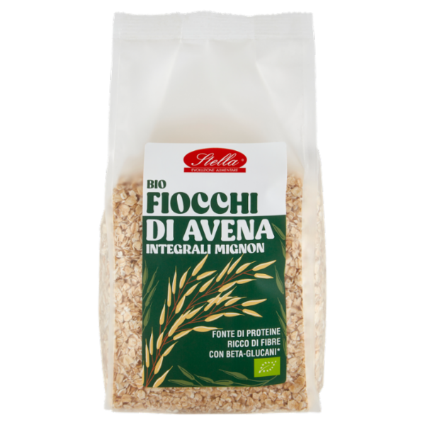 Stella Fiocchi di Avena Integrali Mignon Bio 500 g