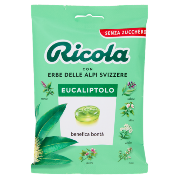 Ricola Eucaliptolo Senza Zucchero 70 g