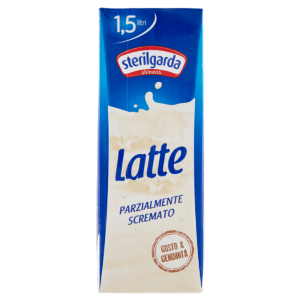 sterilgarda Latte Parzialmente Scremato 1,5 litri