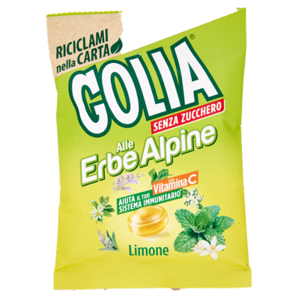 Golia alle Erbe Alpine Limone 70 g