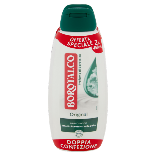 Borotalco Original Profumo di Borotalco Bagnodoccia 2 x 450 ml