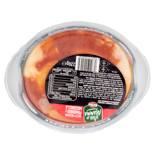 VIVA LA MAMMA PACCHERI POMODORO MOZZARELLA 220g