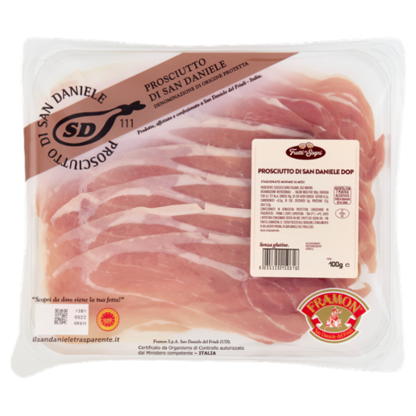 Frutti dei Sogni Prosciutto di San Daniele DOP 100 g