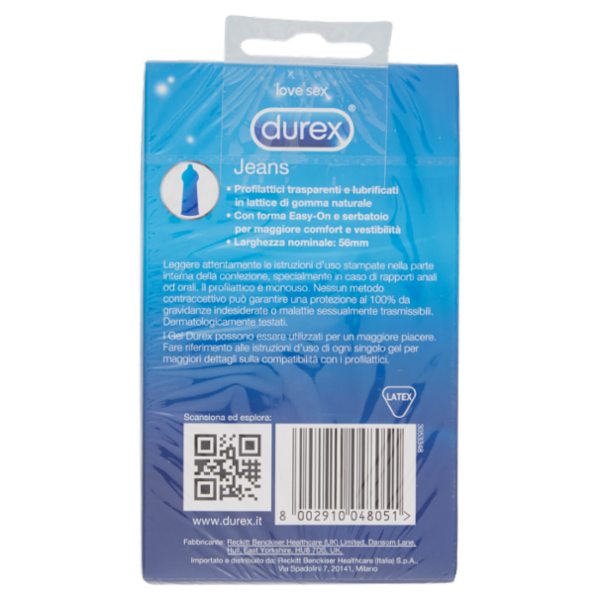Durex Preservativi Jeans, 27 Profilattici