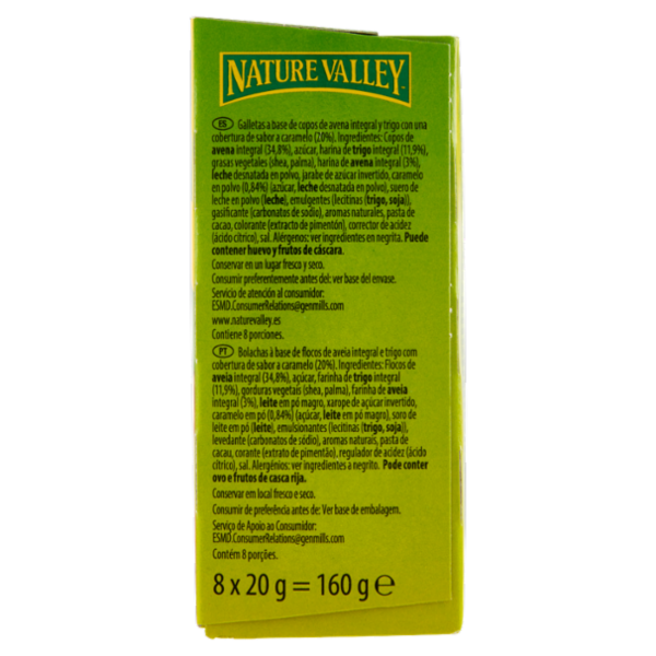 Nature Valley Crunchy Dipped Salted Caramel Flavour 8 x 20 g