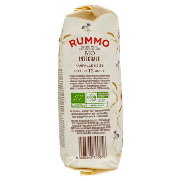 Rummo Bio Integrale Farfalle N° 85 500 g