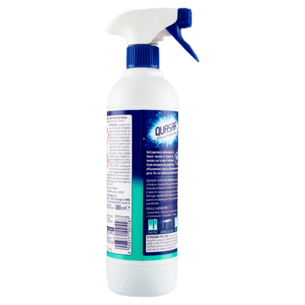 Quasar Vetri con Ammoniaca 580 ml