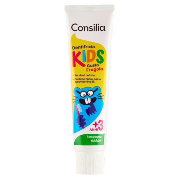 Consilia Dentifricio Kids Plus +3 Anni 50 ml