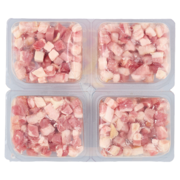Negroni Pancetta Affumicata in cubetti 4 x 75 g