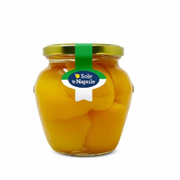 O Sole 'e Napule Pesche Sciroppate 560 g