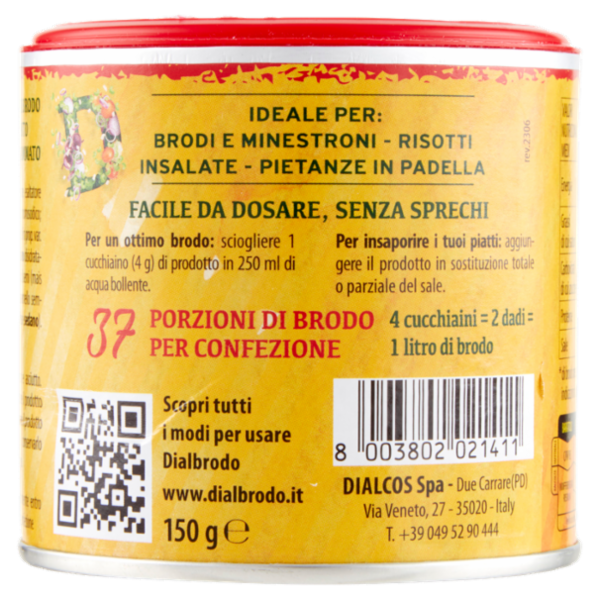 Dialbrodo Insaporitore Granulare Classico 150 g