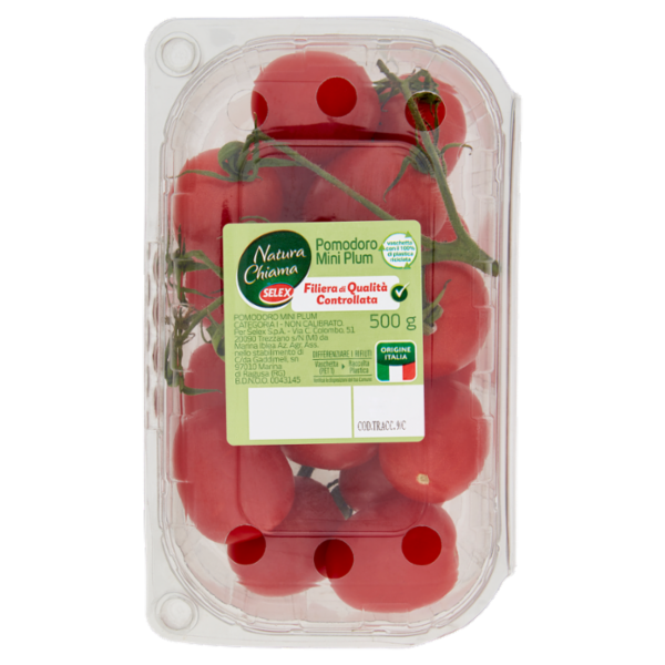 Selex Natura Chiama Pomodori Mini Plum 500 g