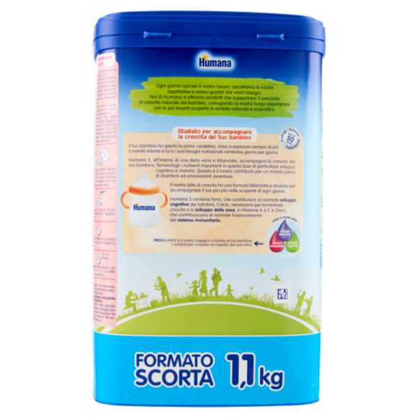 Humana Probalance Piccoli Eroi 3 Latte di crescita 1,1 kg