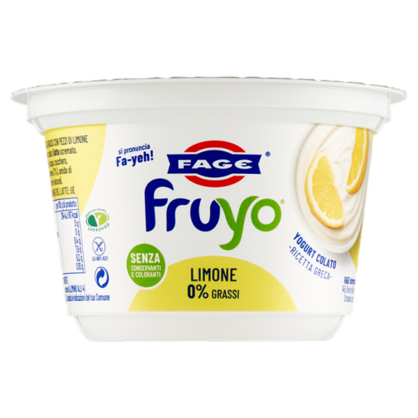 Fage fruyo Limone 0% Grassi 150 g