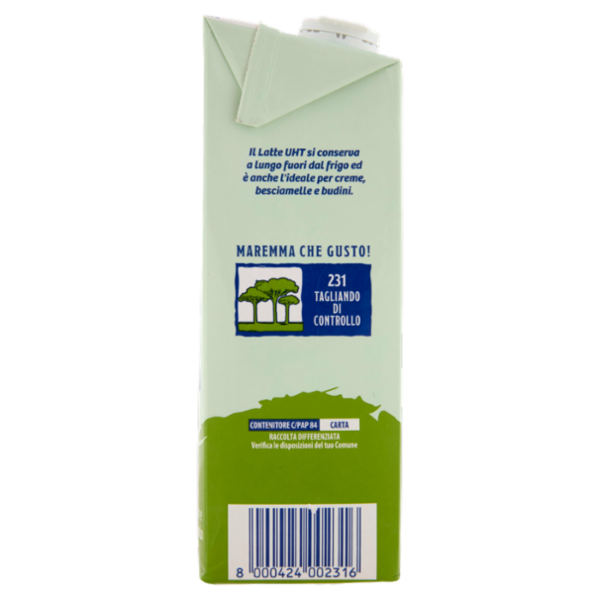 Latte Maremma UHT a lunga conservazione parzialmente scremato 1 L