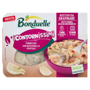 Bonduelle i Contornissimi Ricettati Da Gratinare Finocchi Con Besciamella Vegetale 240 g