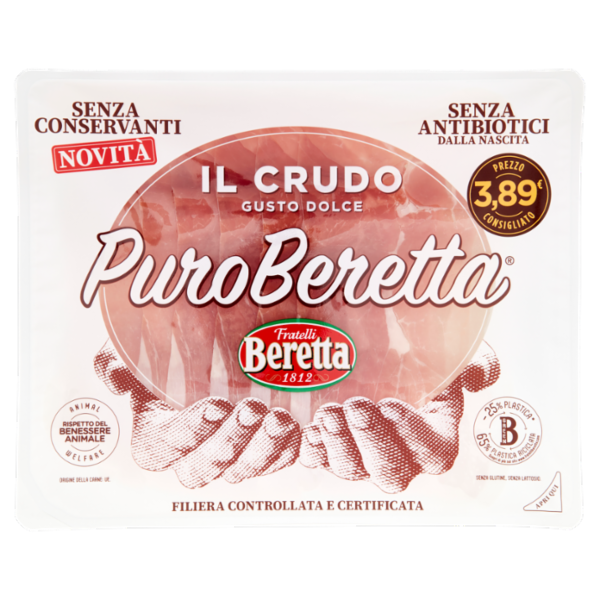 Fratelli Beretta Puro Beretta il Crudo Gusto Dolce 90 g